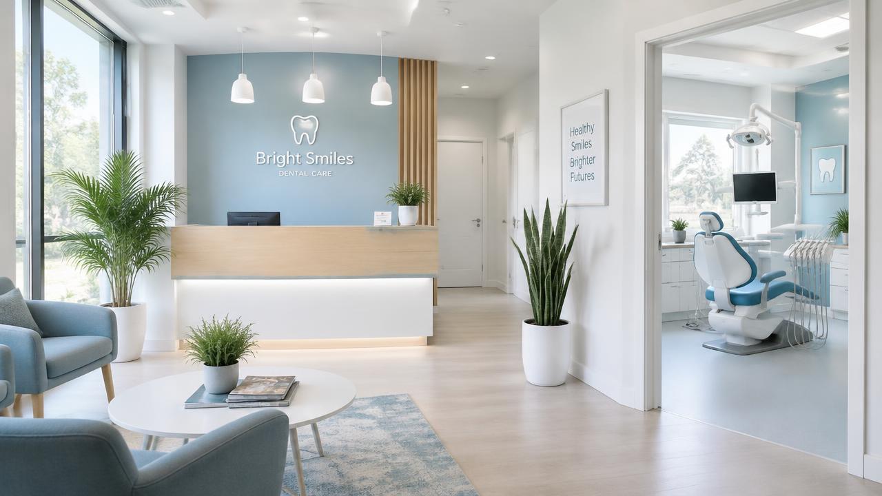 Foothills Family Dental sample homepage